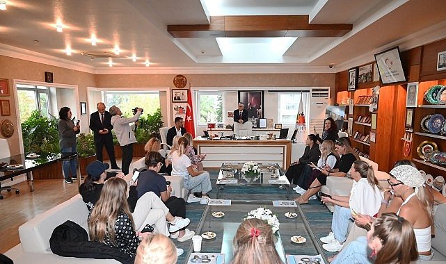 Yabancı acentecilerden Başkan Topaloğlu'na ziyaret